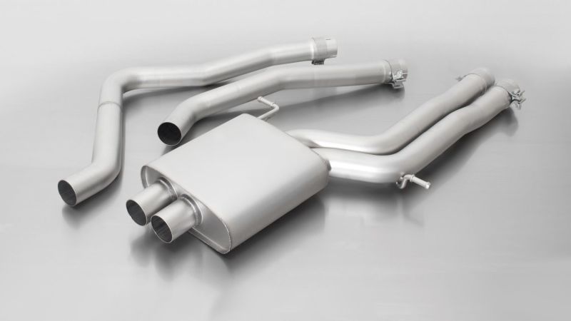 Audi RS6 C7 Avant Performance Exhaust - Front - Remus - Resonated Center Section - `13-`27
